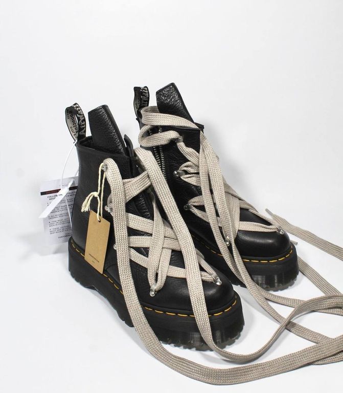 Ботинки Dr. Martens x Rick Owens Quad Sole Pentagram Jumbo