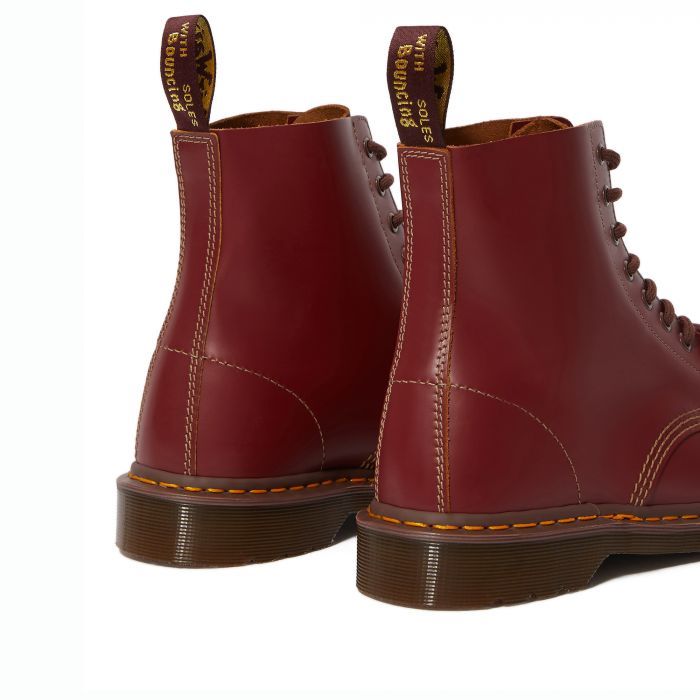 Ботинки Dr. Martens 1460 Jadon Smooth Leather Vintage Hf Cherry бордовые