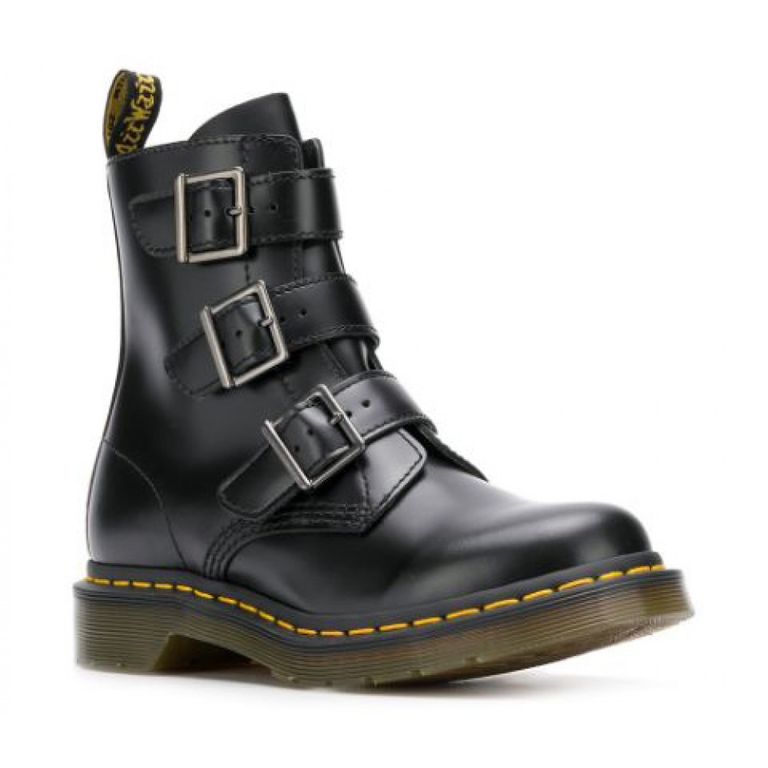 Обувь Dr Martens 1460 Black Smooth Leather 2