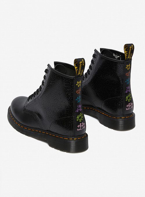 Ботинки Dr. Martens 1460 Keith Haring Black