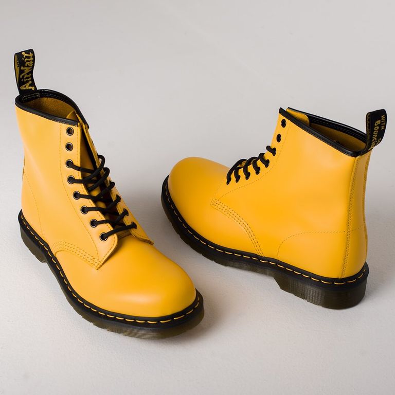 Ботинки Dr. Martens 1460 Yellow