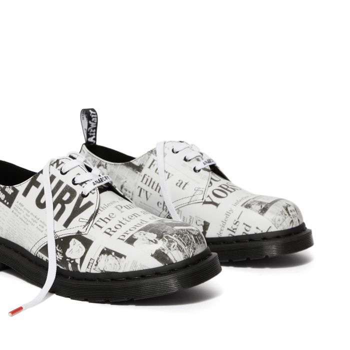 Полуботинки Dr. Martens 1461 Sex Pistols Black-White