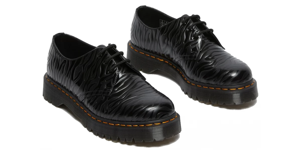 Полуботинки Dr Martens 1461 Bex Zebra Emboss Oxford