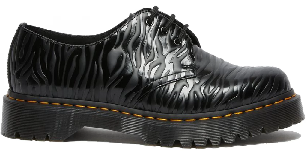 Полуботинки Dr Martens 1461 Bex Zebra Emboss Oxford