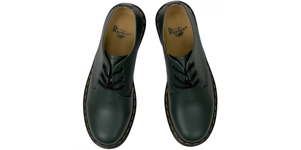 Полуботинки Dr Martens 1461 Rafale Retro Green