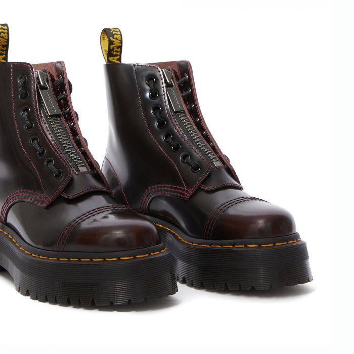 Ботинки Dr. Martens Sinclair Arcadia Leather Cherry бордовые женские