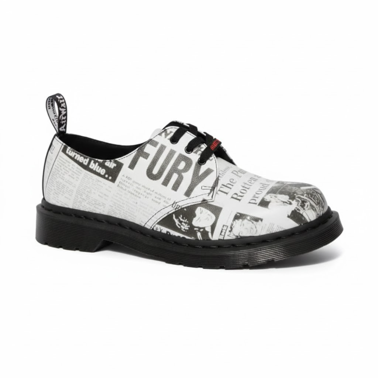 Полуботинки Dr. Martens 1461 Sex Pistols Black-White