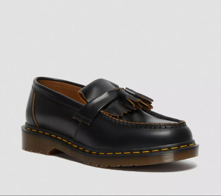 Туфли Dr.Martens Smooth Leather Vintage Adrian Tassel Black